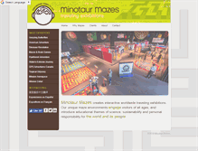 Tablet Screenshot of minotaurmazes.com